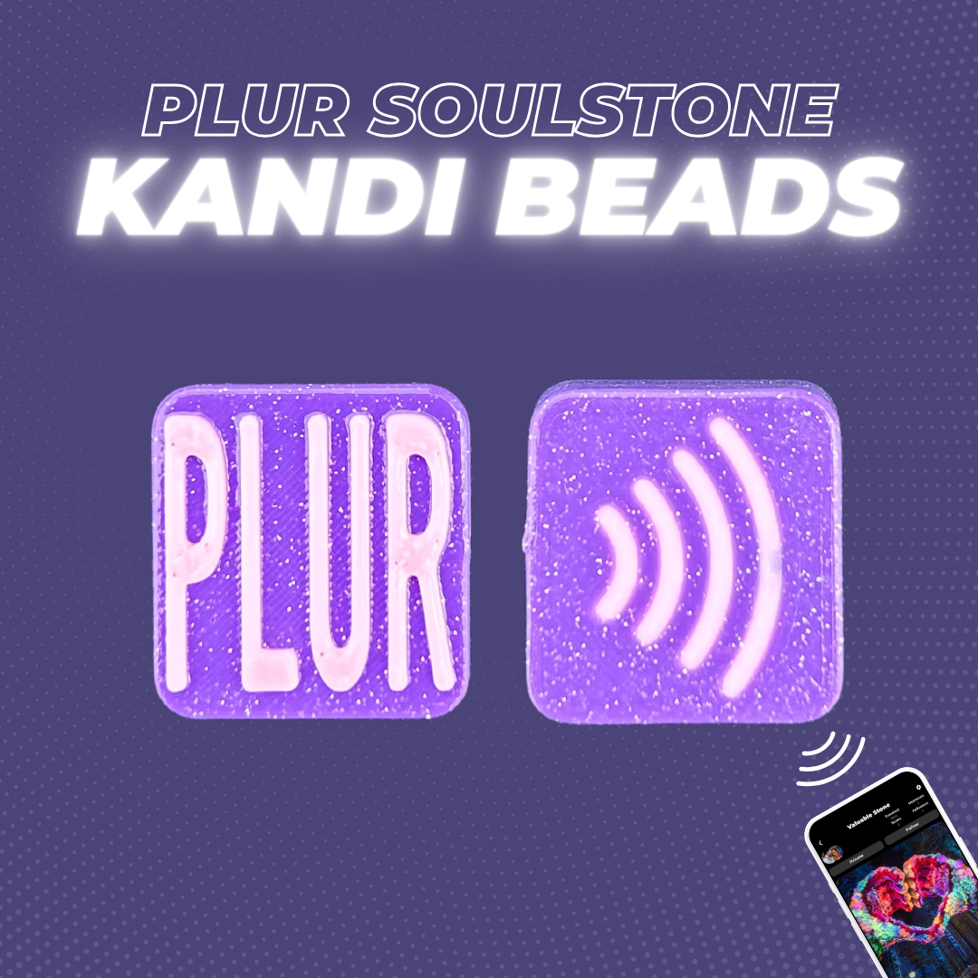 PLUR Soulstone Kandi Beads